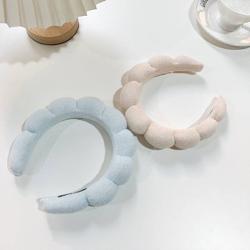 Towel Velvet Cloud Twist Hairband DPJH9